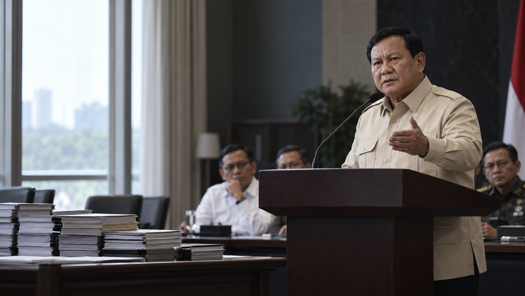 Prabowo Serukan Penghematan Besar-besaran dalam Mode Survival