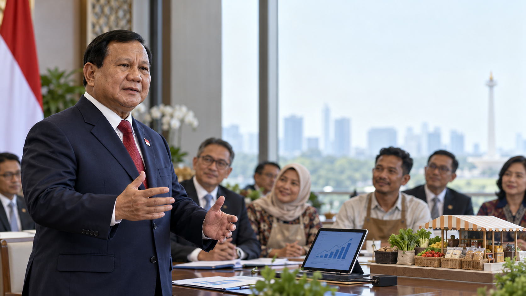 Prabowo Targetkan Kredit Rakyat Rp400 Triliun pada 2027