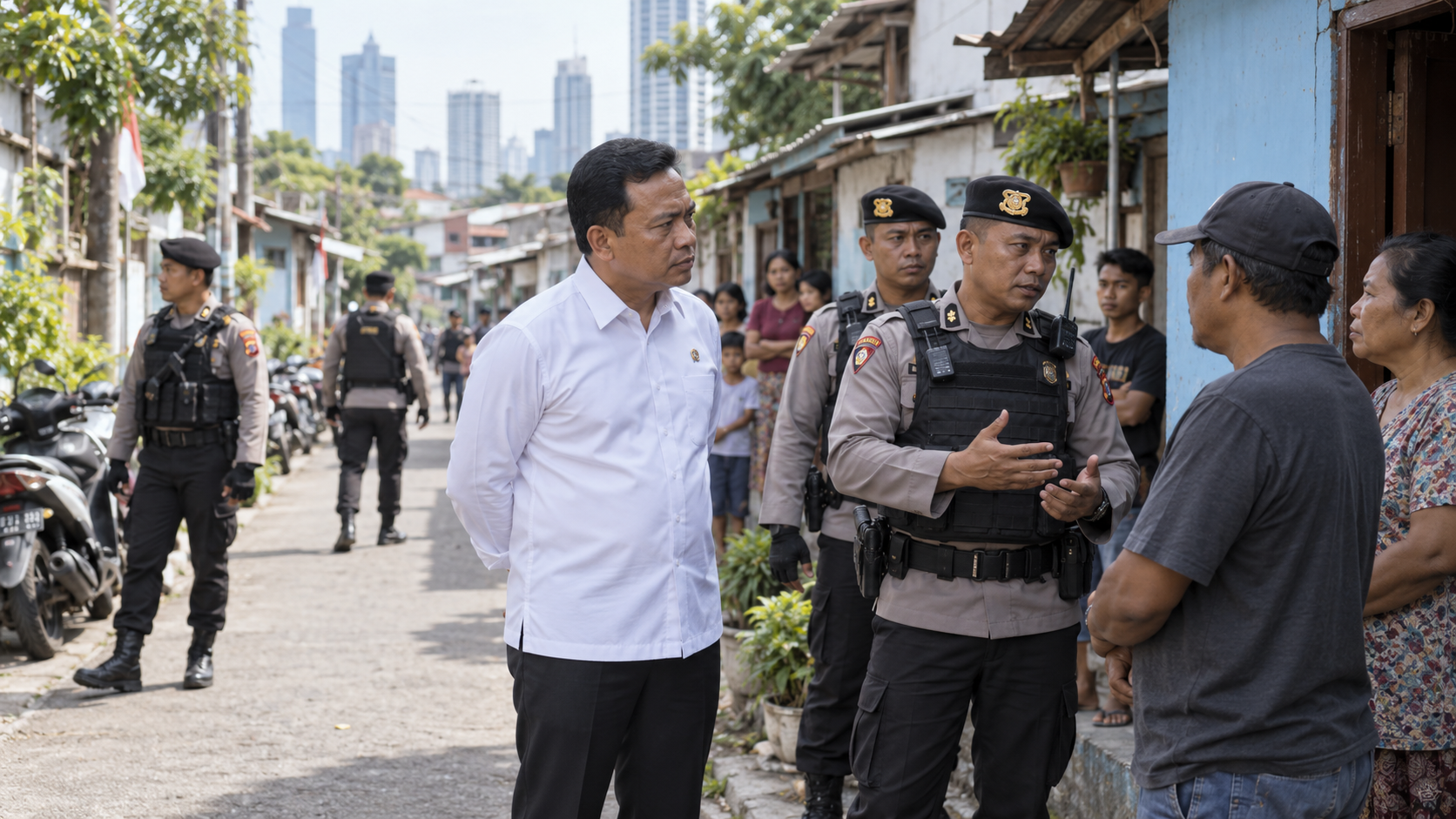 Pramono Gandeng Polda Tertibkan Kampung Ambon