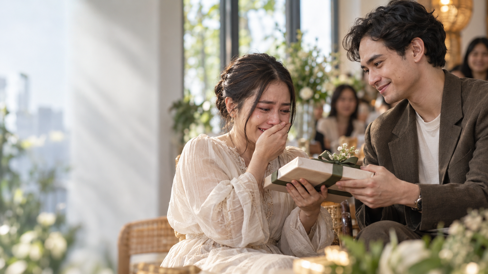 Prilly Latuconsina Menangis Haru Dapat Kado Buku Omara