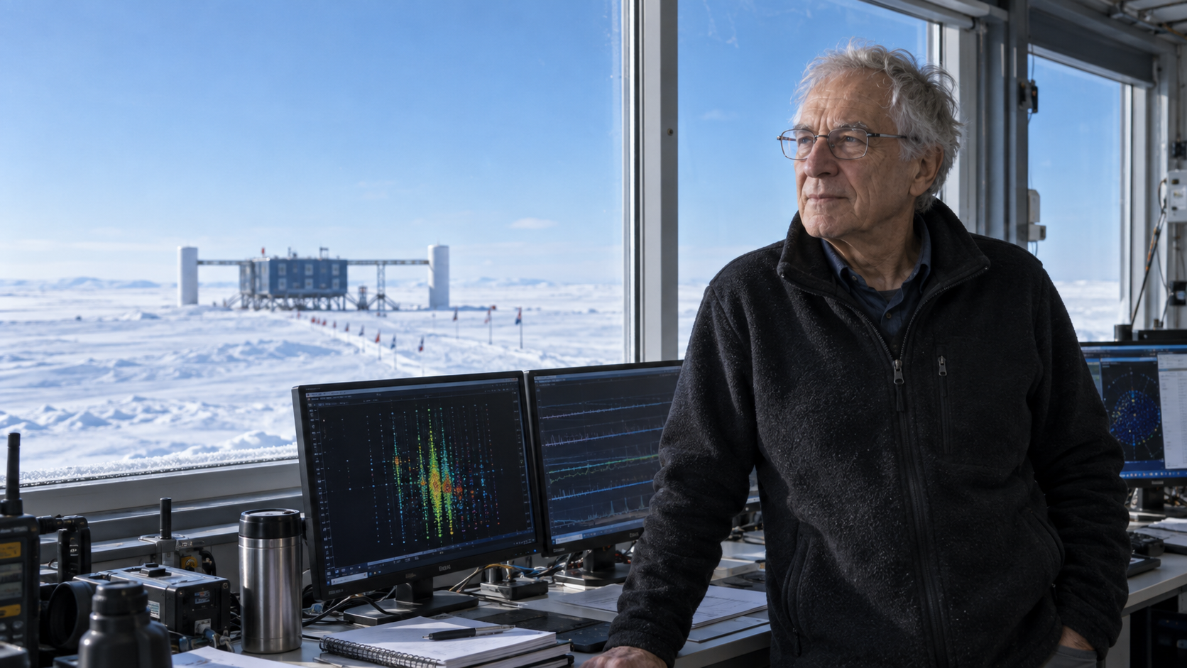 Profil Francis Halzen dan Riset Neutrino Kosmik
