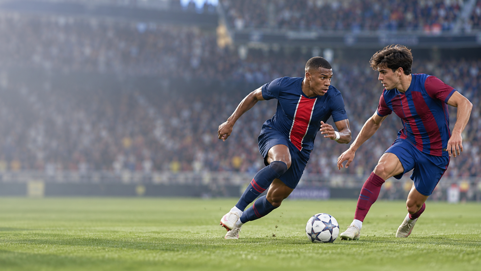 PSG vs Barcelona: Duel Lini Depan Elite Eropa