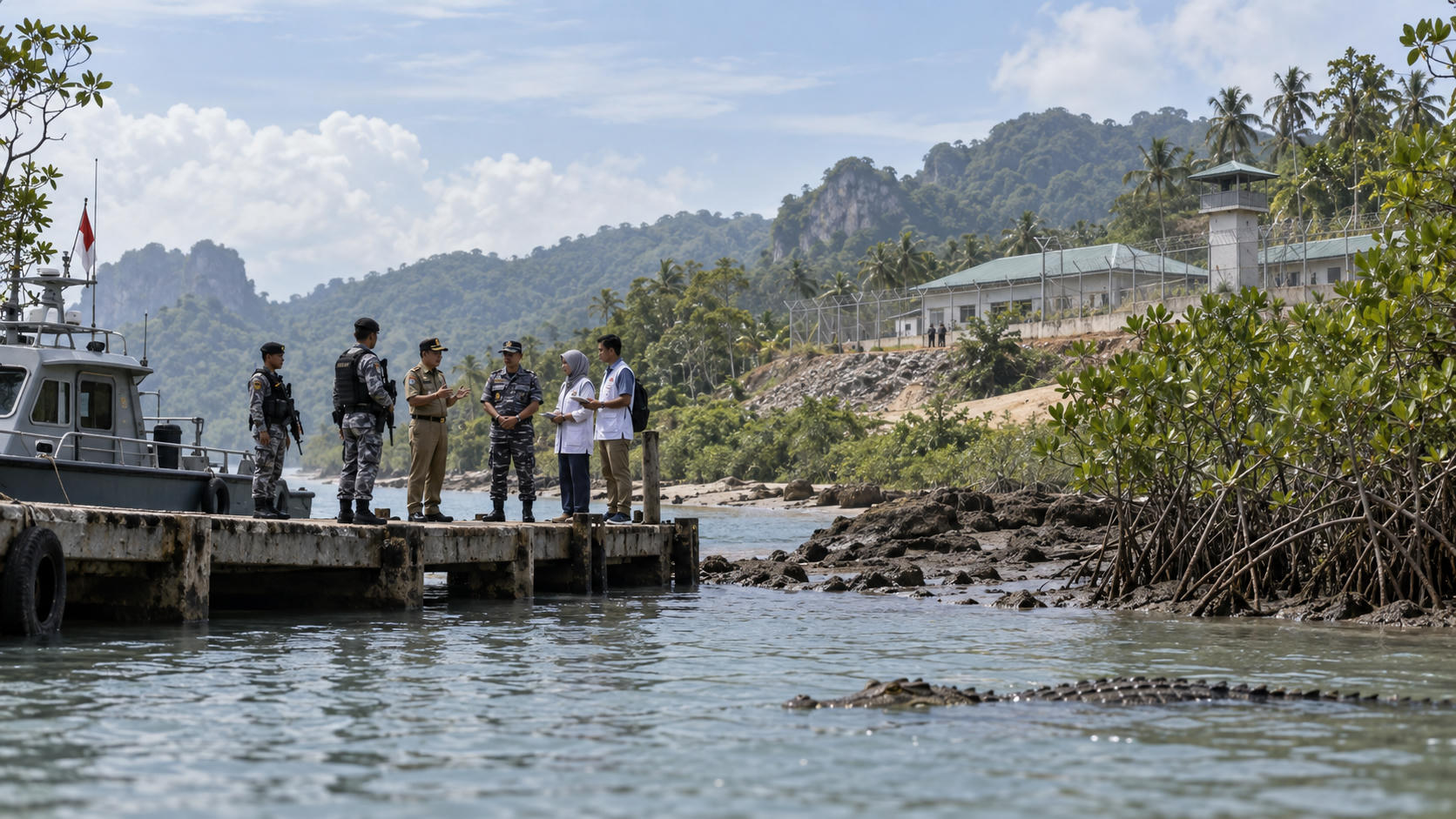 Rehabilitasi Napi Narkoba di Pulau Berbuaya