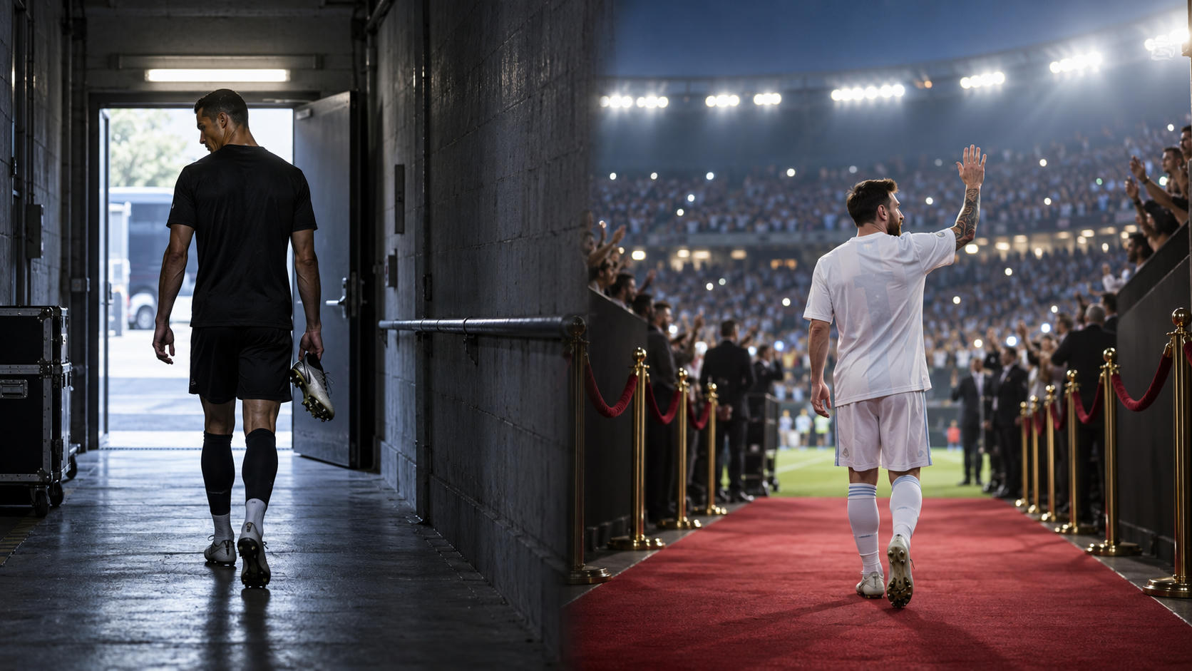 Ronaldo dan Messi: Dua Cara Mengucapkan Selamat Tinggal
