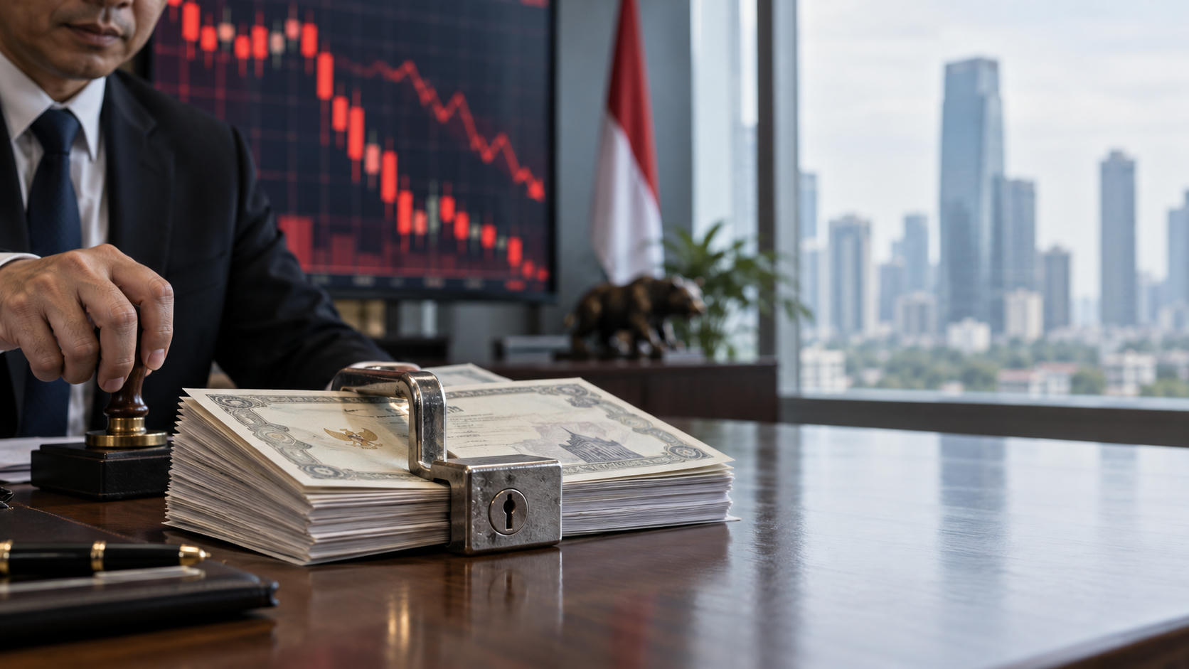 Saham JARR dan PGUN Tertekan akibat Gadai Saham