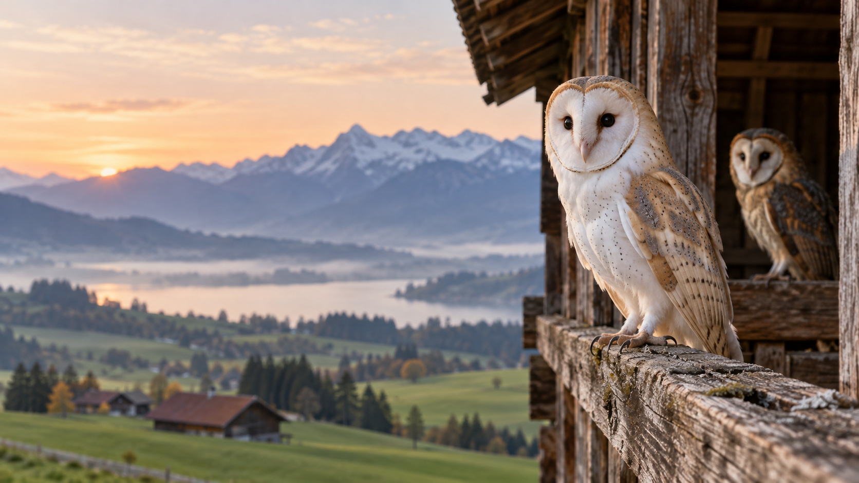 Serak Jawa di Swiss Berubah Warna dalam 30 Tahun