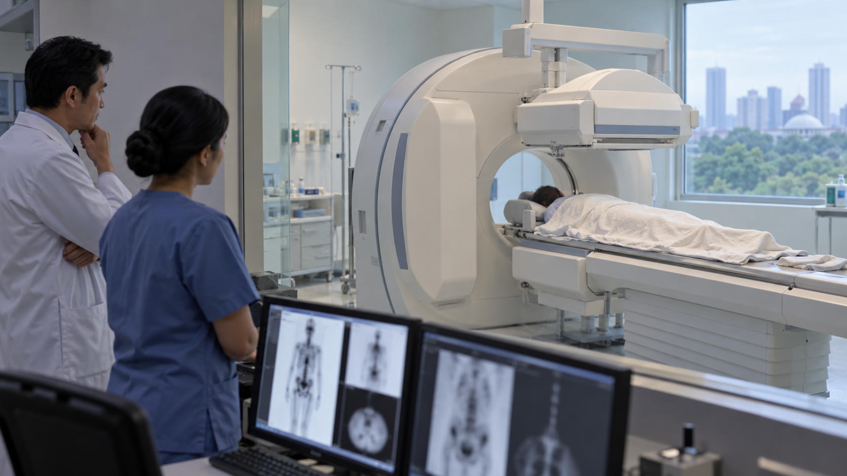 SPECT-CT untuk Memetakan Metastasis Kanker ke Tulang