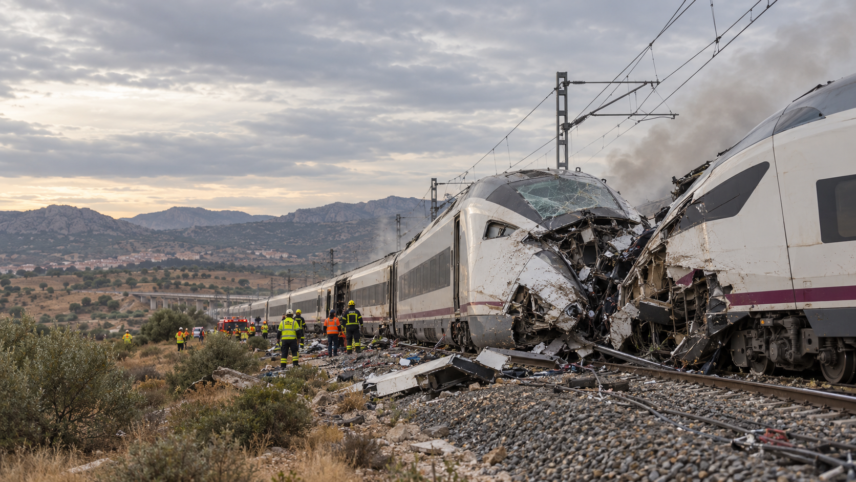 Tabrakan Dua Kereta Cepat di Spanyol: Fakta dan Dugaan