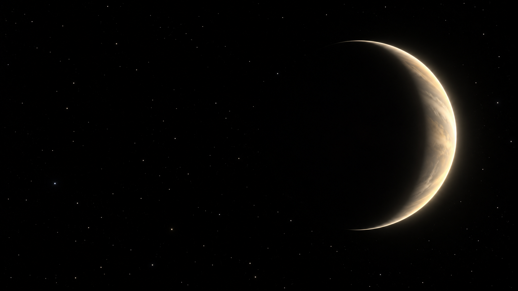 Tanduk Venus: Fase Sabit Tipis yang Diabadikan NASA
