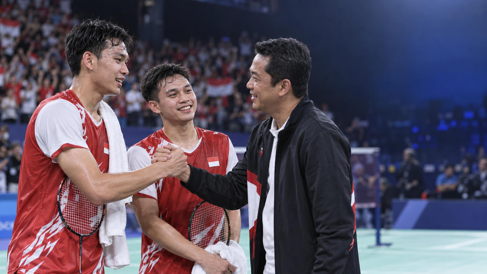 Taufik Hidayat Puji Mental Juara Leo/Daniel