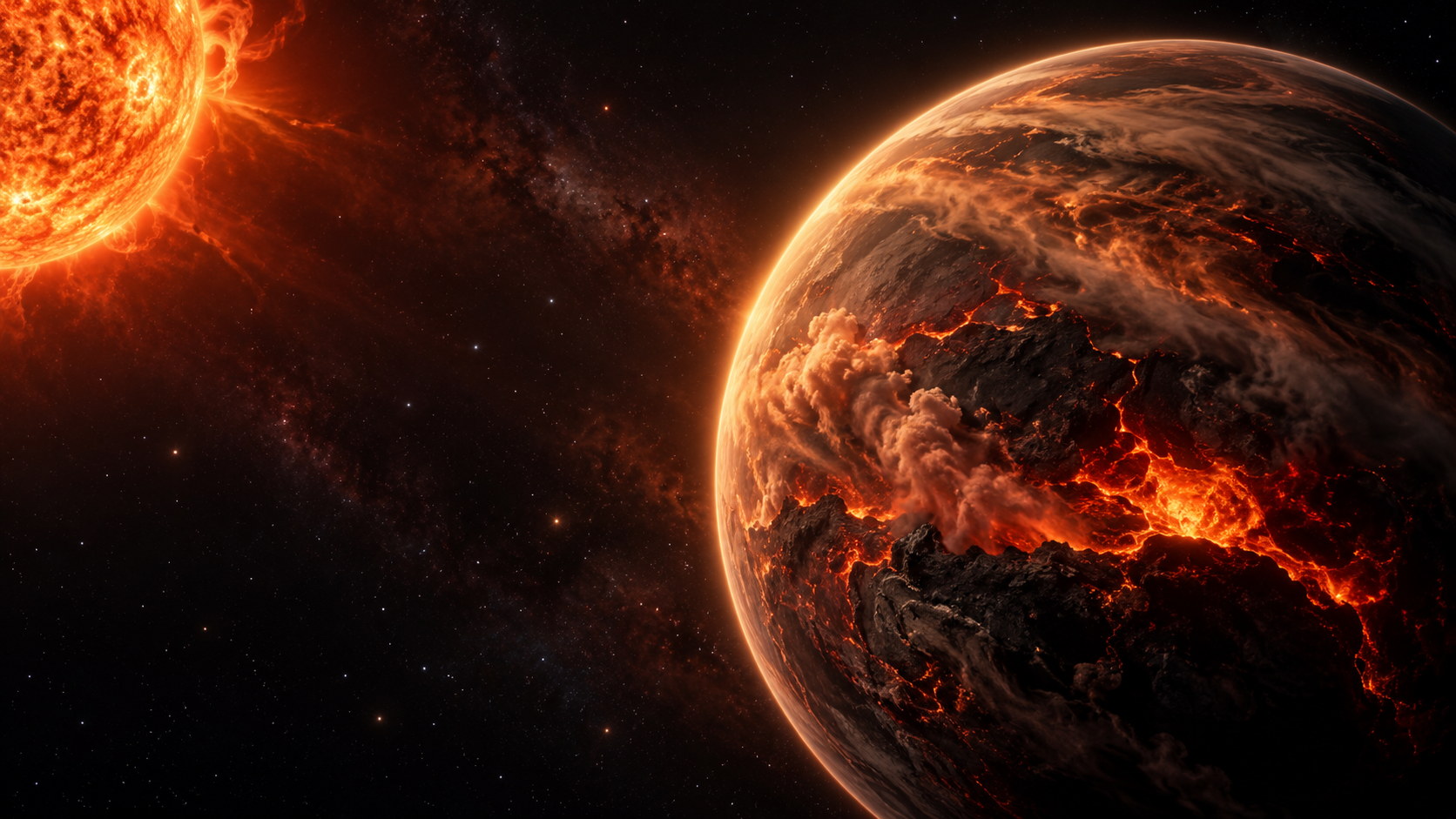 TOI-561 b, Planet Lava dengan Awan Mineral