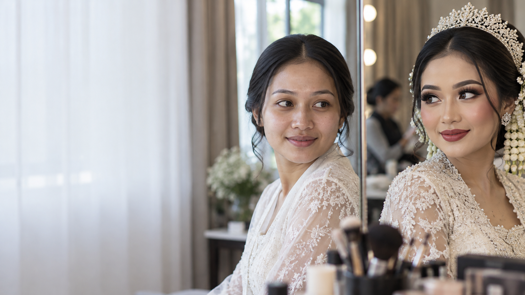 Transformasi Makeup Pengantin Viral Tuai Kontroversi