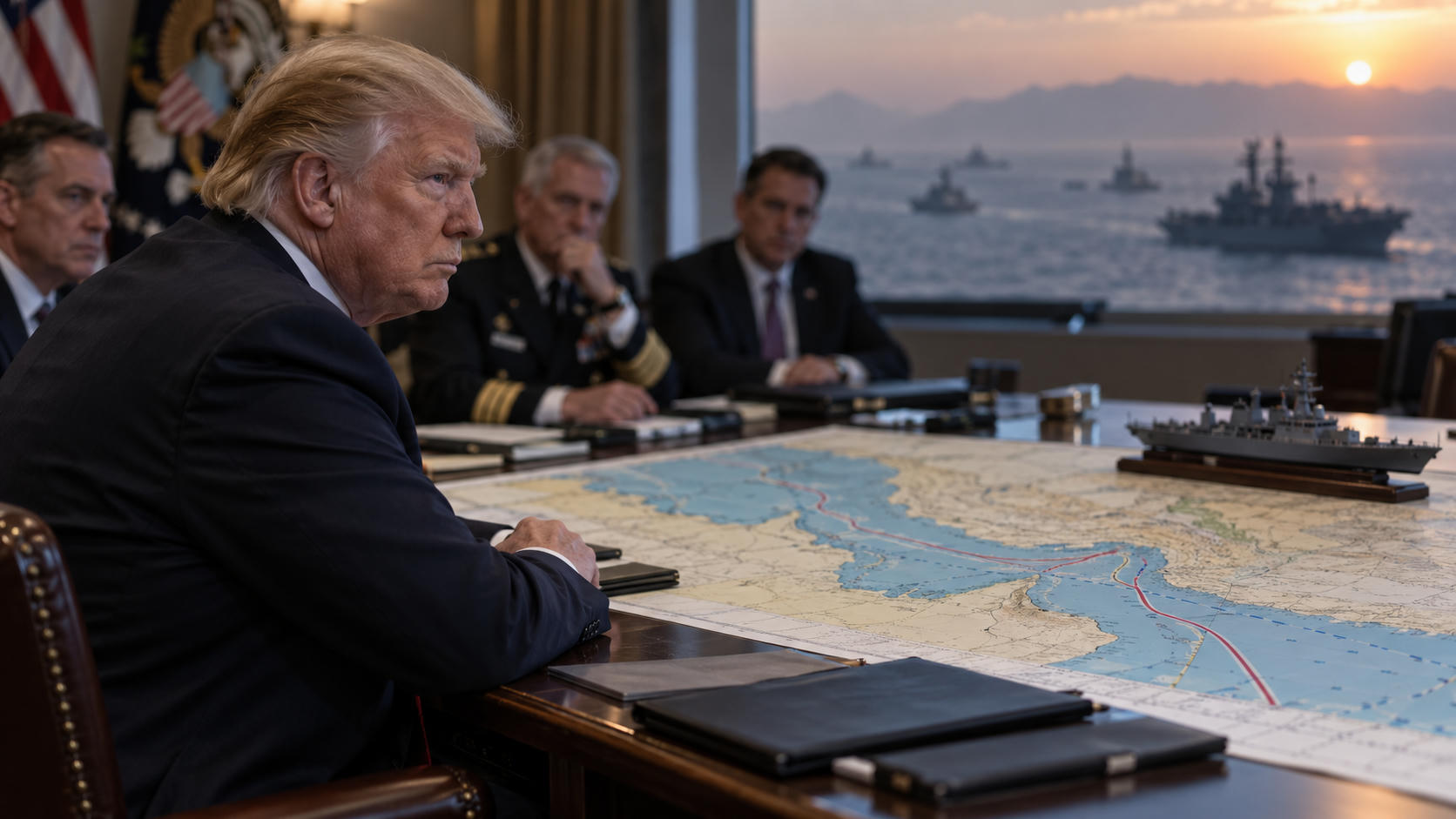 Trump Ancam Blokade Selat Hormuz Usai Negosiasi Buntu