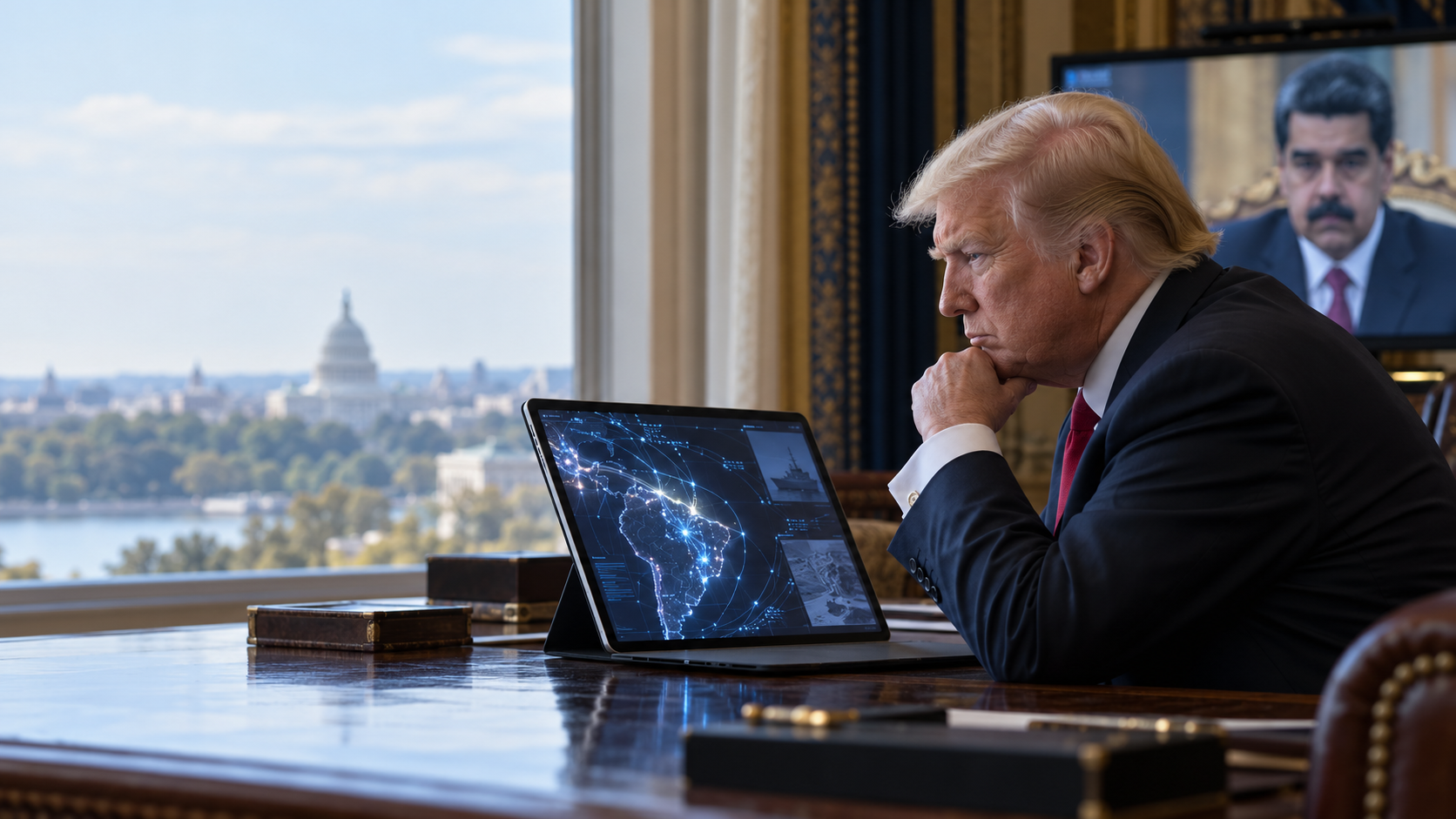 Trump Disebut Konsultasi Grok Sebelum Penangkapan Maduro