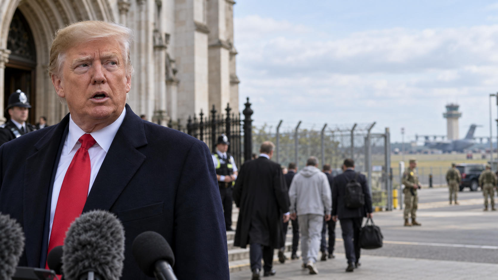 Trump Kaget, 5 Tersangka Ancaman Bom Dibebaskan Inggris