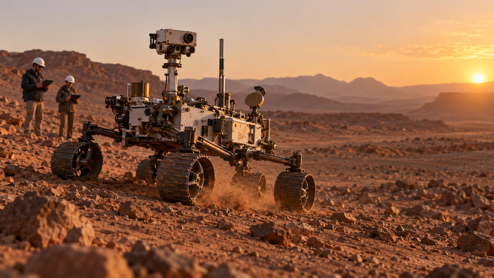 Uji Coba Prototipe Rover untuk Misi Jelajah Mars