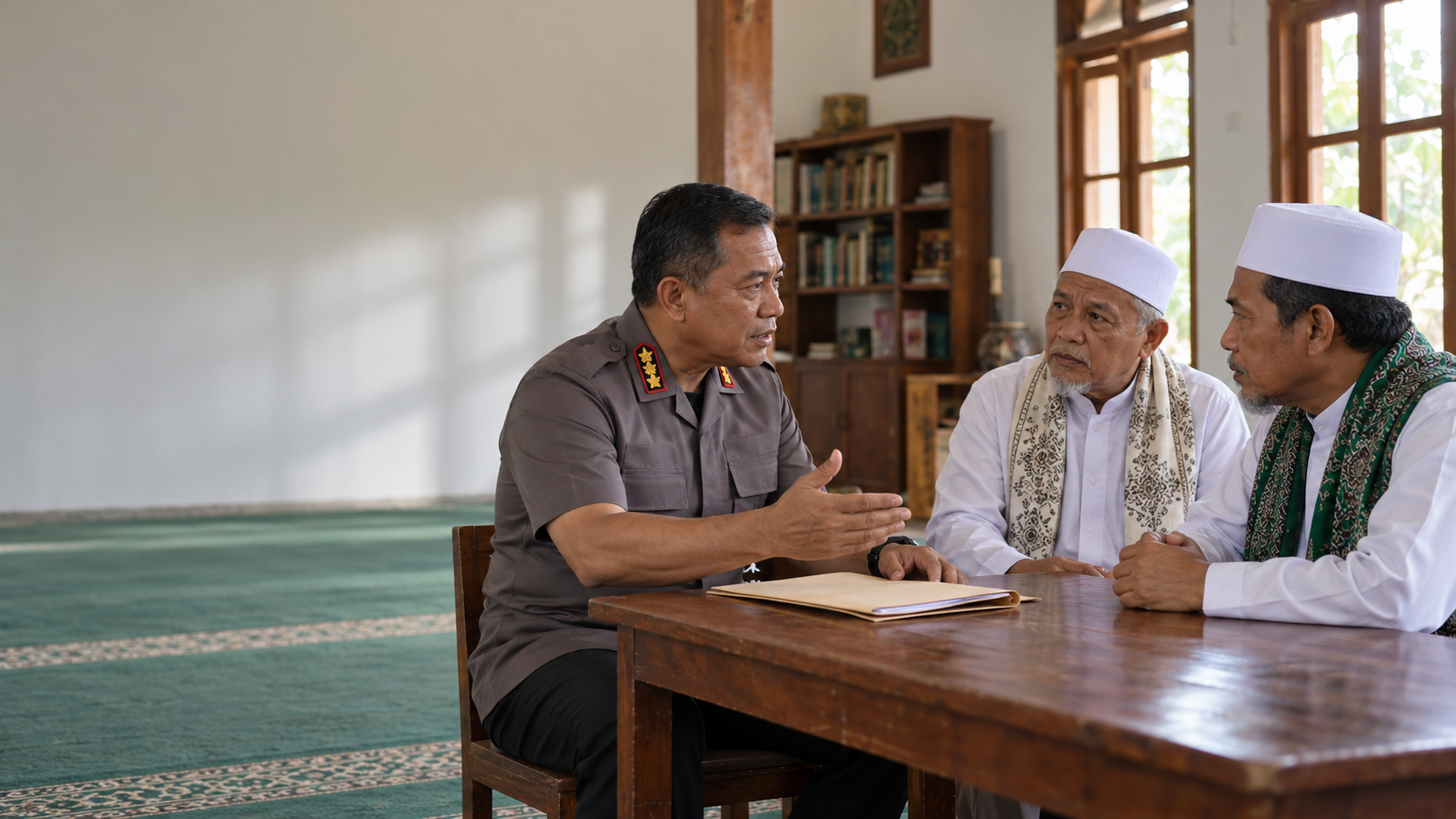 Wakapolda Jateng Jelaskan Penggeledahan kepada Ulama