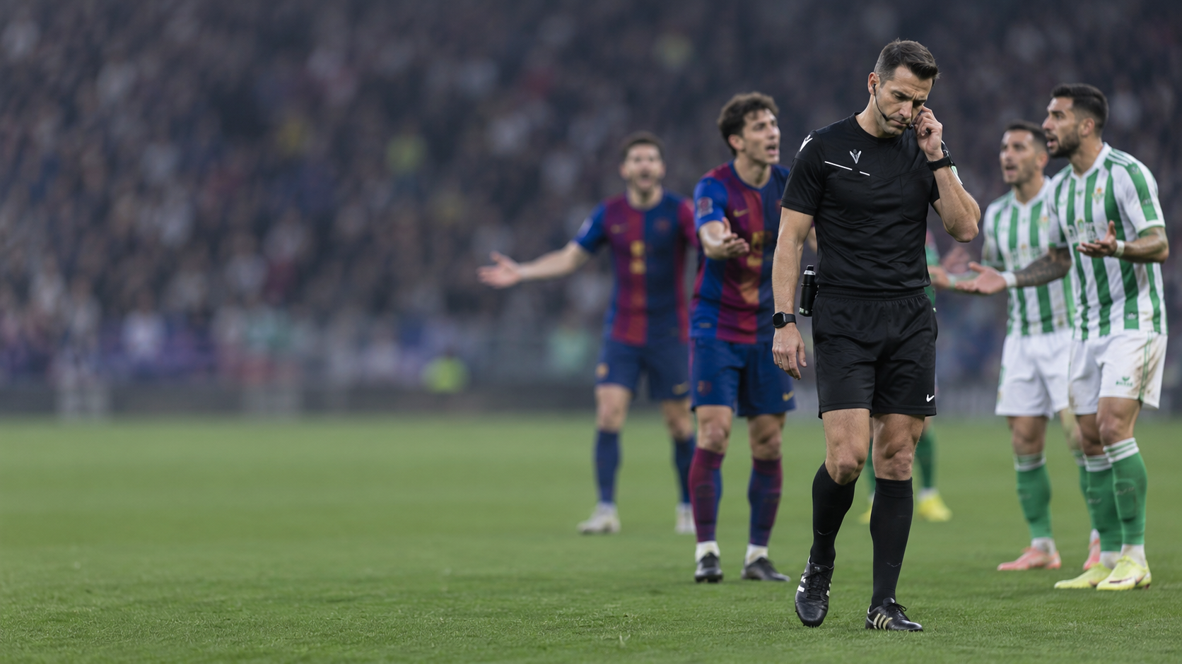 Wasit Barcelona vs Real Betis Dinilai Gagal
