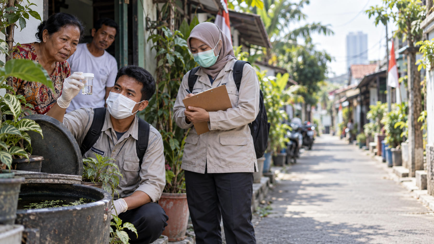 Wolbachia di Cengkareng Capai 98 Persen