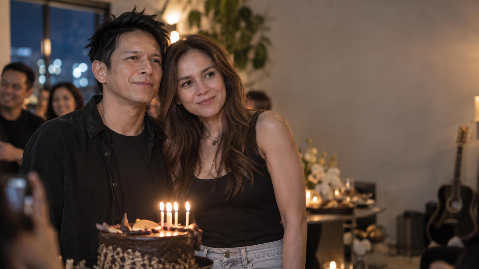 Wulan Guritno Hadiri Ultah Ariel NOAH, Ini Faktanya